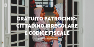 CITTADINO IRREGOLARE E CODICE FISCALE