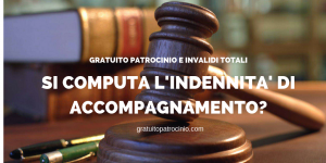 SI COMPUTA L'INDENNITA' DI ACCOMPAGNAMENTO?