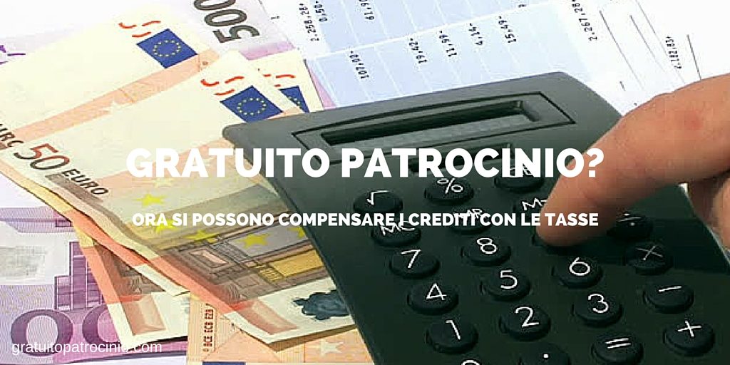 compensazione gratuito patrocinio