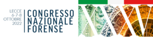 XXXV Congresso Nazionale Forense Lecce, 6-7-8 ottobre 2022